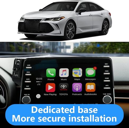 LUNQIN Car Phone Holder Mount for Toyota Avalon 2019-2022 Big Phones with Case Auto Accessories Navigation Bracket Interior Decoration Mobile Cell Automobile in Saudi Arabia