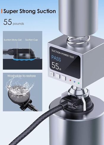 MANKIW Wireless Car Charger Built-in Infrared Sensorn 15W Dual Coil Car Charger Mount Compatible with iPhone 14/14pro/14 pro max/13/13pro/13pro MAX/12/12pro/12pro MAX, Samsung Z Fold/Z flip/S21 in Kuwait