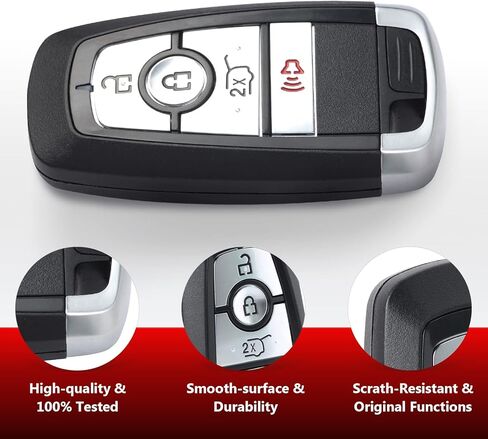 Aichiyu Replacement Keyless Entry Smart Remote Key Fob for Ford Mustang Mach-E 2021 2022 Explorer 2017 2018 2019 2020 Expedition Edge Bronco, FCC ID: M3N-A2C931423, P/N: 164-R8197, 164-R8310 in Kuwait