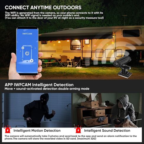 دليل وصلة الوصل العكسي RVsTrailer™ للمركبات الترفيهية مع بطارية مدمجة، وكاميرا الرؤية الخلفية للرؤية الليلية المقاومة للماء عالية الدقة، مع كاميرا تثبيت مغناطيسية ولاصقة للسيارة، والشاحنة والمقطورة RV، والتخييم in Kuwait