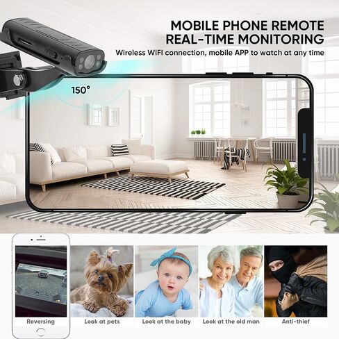 دليل وصلة الوصل العكسي RVsTrailer™ للمركبات الترفيهية مع بطارية مدمجة، وكاميرا الرؤية الخلفية للرؤية الليلية المقاومة للماء عالية الدقة، مع كاميرا تثبيت مغناطيسية ولاصقة للسيارة، والشاحنة والمقطورة RV، والتخييم in Kuwait