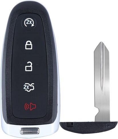 جهاز تحكم عن بعد ذكي للدخول بدون مفتاح مناسب لسيارة فورد ايدج اكسبلورر 2011-2015، فليكس فوكس توروس 2013-2019 ولينكولن MKX MKS MKT بديل P/N: M3N5WY8609 ID46 315Mhz، قطعة واحدة in Kuwait
