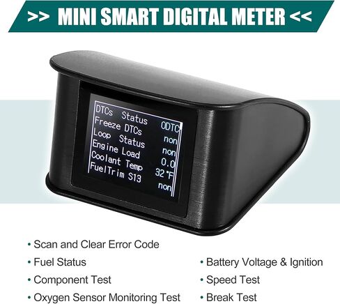 X AUTOHAUX Universal Car 2.2 بوصة HUD Head Up Display Digital Speedometer متعدد الوظائف مجموعة جهاز عرض السرعة in Saudi Arabia