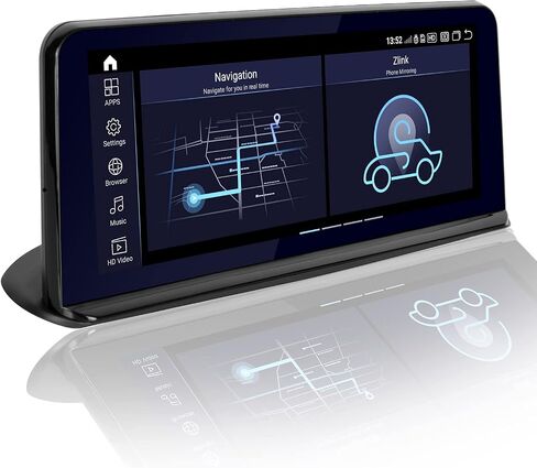 PEMP لسيارة BMW X5/X6 F15 F16 Android 11 (قابلة للترقية إلى Android 13) Carplay Android auto، شاشة لمس IPS 1920X720 10.25 بوصة، شاشة Qualcomm 8-core 4G 64GB f15 f16 (2013-2015) NBT in Kuwait