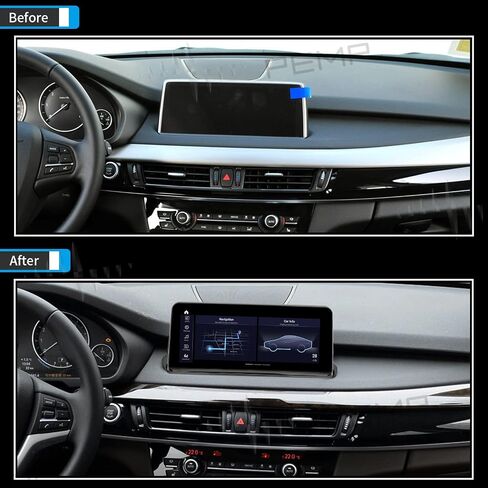 PEMP لسيارة BMW X5/X6 F15 F16 Android 11 (قابلة للترقية إلى Android 13) Carplay Android auto، شاشة لمس IPS 1920X720 10.25 بوصة، شاشة Qualcomm 8-core 4G 64GB f15 f16 (2013-2015) NBT in Kuwait