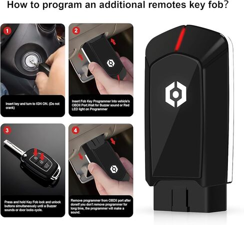 جهاز برمجة مفتاح جهاز تحكم عن بعد للسيارة، جهاز إرسال بدون مفتاح للمركبات الخاصة بجنرال موتورز بدون رمز محدود، أسود in Kuwait