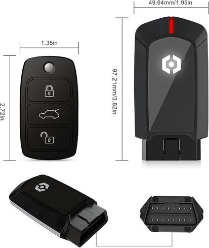 جهاز برمجة مفتاح جهاز تحكم عن بعد للسيارة، جهاز إرسال بدون مفتاح للمركبات الخاصة بجنرال موتورز بدون رمز محدود، أسود in Kuwait