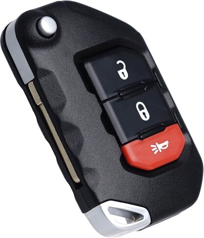 Smart Key Fob Remote Replacement Fits for Jeep Wrangler 2018 2019 2020 2021 2022 /Gladiator 2020-2022 OHT1130261 Keyless Entry Remote Control 68416782AA 4A chip in Saudi Arabia
