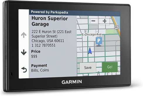 Garmin DriveSmart 51 LMT-S Bluetooth GPS للسيارات مع خرائط مدى الحياة وحركة المرور (متجدد) in Saudi Arabia