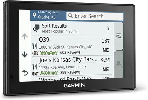 Garmin DriveSmart 51 LMT-S Bluetooth GPS للسيارات مع خرائط مدى الحياة وحركة المرور (متجدد) in Saudi Arabia