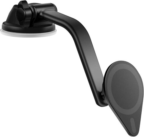 enGMOLPHY Magnetic Phone Mount for Car, Dashboard Magsafe Car Mount [Super Suction Cup], Universal Handsfree Dash Cell Phone Holder Car, Fit for iPhone 13/12 Pro Max Mini Magsafe Case & All Phones in Kuwait