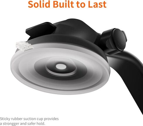 enGMOLPHY Magnetic Phone Mount for Car, Dashboard Magsafe Car Mount [Super Suction Cup], Universal Handsfree Dash Cell Phone Holder Car, Fit for iPhone 13/12 Pro Max Mini Magsafe Case & All Phones in Kuwait