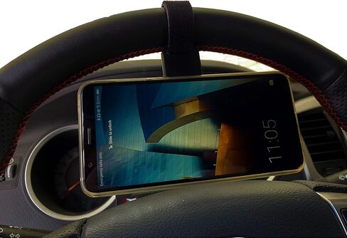 مختبرات الذكاء حامل هاتف مغناطيسي لعجلة القيادة يناسب دراجات بيلوتون ودراجات دوارة in Kuwait