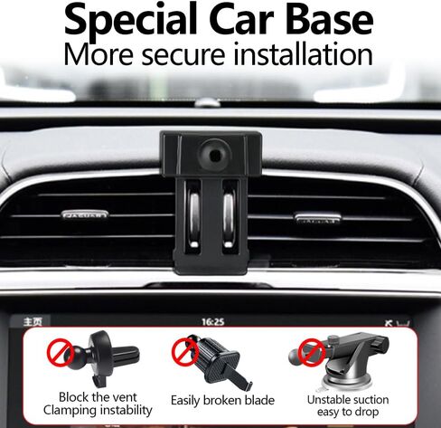 Car Phone Holder Mount for 2021 2022 2023 2024 Jaguar F-PACE SUV SVR，2021-2024 Jaguar XF Auto Accessories Interior Decoration Mobile Cell Smartphone Bracket in Kuwait