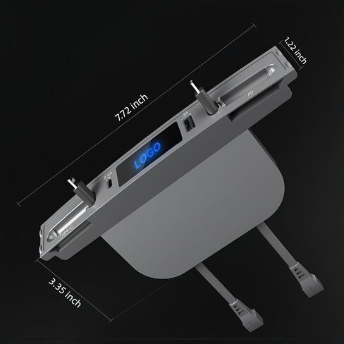 شاحن سيارة USB متعدد المنافذ لسيارة تسلا موديل 3/Y 2021 2022 2023، ملحقات تسلا متعددة الوظائف مع شعار وكابل قابل للسحب، موزع USB تيسلا يناسب 100% محول وحدة التحكم المركزية، هدايا لمالكي تسلا in Kuwait