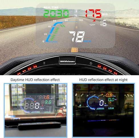Hud Reflective Film, Windshield Film for Heads Up Display Head-Up Display Windscreen Film, Mobile Phone Projection Reflective Film, Protective Screen Windshield Film - 5.9x5.1 inch, 2 Pack in Saudi Arabia