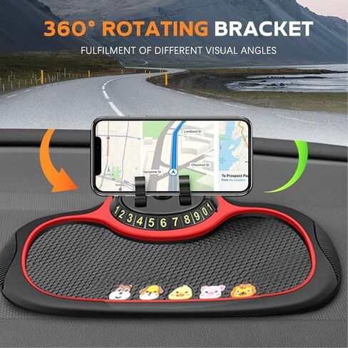 حامل موبايل للسيارة مضاد للانزلاق in Kuwait