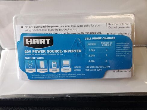 HART 20-Volt Power Source/Inverter in Kuwait
