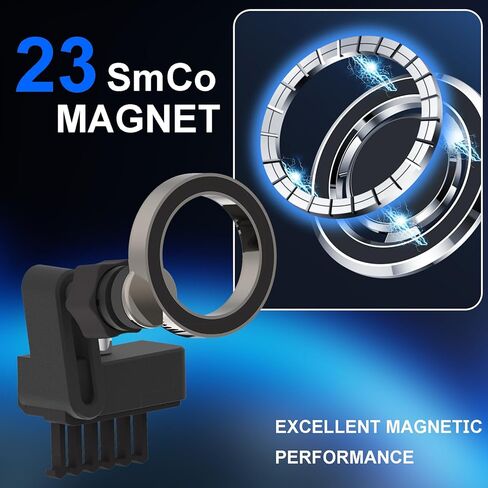 حامل هاتف Enovorld Tesla موديل 2023-2021 Tesla Model 3/Y [إصدار مغناطيسي]، ملحقات Tesla Model 3/Y 2023، ملحقات حامل السيارة MagSafe قابلة للتعديل تناسب جميع الهواتف in Kuwait