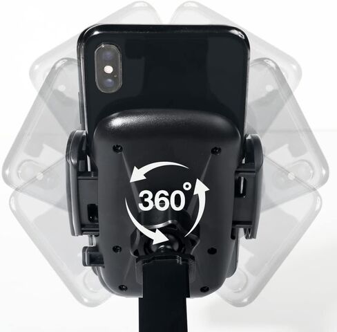 حامل هاتف السيارة من بانسيكو، حامل عالمي للهاتف الخلوي للوحة قيادة السيارة، الزجاج الأمامي التلقائي، فتحة تهوية مكيف الهواء في السيارة، مع ذراع طويل قابل للتعديل وكوب شفط قوي in Kuwait