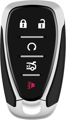 Replacement for Proximity Smart Keyless Entry Remote Control Car Key Fob Fits for Chevy Cruze 2016-2019 / Chevy Malibu , Camaro 2016-2021 FCCID: HYQ4EA ID46 Chip (433MHz) 1 Pack in Kuwait