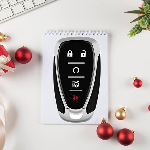 Replacement for Proximity Smart Keyless Entry Remote Control Car Key Fob Fits for Chevy Cruze 2016-2019 / Chevy Malibu , Camaro 2016-2021 FCCID: HYQ4EA ID46 Chip (433MHz) 1 Pack in Kuwait