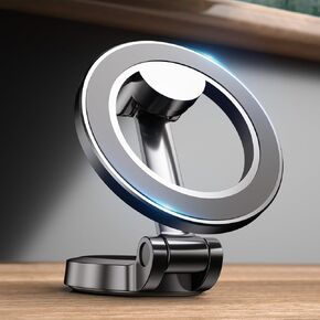 PonJel Fits MagSafe Car Mount, 20 Strong Magnets - Magnetic Car Phone Holder, Hands Free Folding Car Holder Mount for iPhone 14 13 12 Pro Max Plus All Phones Magsafe Case in Kuwait