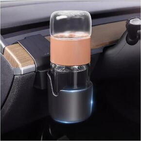 A.B Crew حامل كأس السيارة القابل للفصل لطراز تسلا 3 موديل Y لوحة القيادة اليسرى حامل هاتف لوحة القيادة للسيارة حامل كوب الماء لسيارة تسلا حامل الهاتف الخليوي لتيسلا in Kuwait