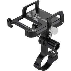 حامل موبايل للدراجة النارية والدراجة النارية مصنوع من خليط معدني من الالومنيوم متوافق مع ايفون 11 برو ماكس وجالكسي اس 20 واس 10 مع حافظة جوال سميكة in Kuwait