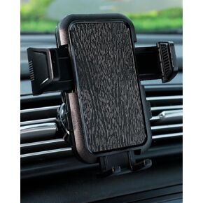 حامل هاتف السيارة LOTUNY، [مشبك تهوية مطور لا يسقط أبدًا] حامل هاتف عالمي لسيارتك، حامل للهاتف الخلوي بفتحة تهوية بدون استخدام اليدين متوافق مع iPhone Samsung وجميع مقاسات 4.0-7.0 بوصات in Kuwait