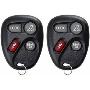 KeylessOption Keyless Entry Remote Control Car Key Fob Replacement for 15732805 (Pack of 2) in Kuwait