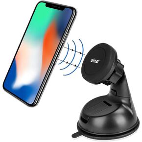 حامل هاتف السيارة المغناطيسي من أوليكسار لزجاج السيارة أو لوحة القيادة - (ملصقات مغناطيسية لتقديم الهاتف) - قوي وسهل الاستخدام - حامل سيارة أوليكسار - عالمي in Kuwait