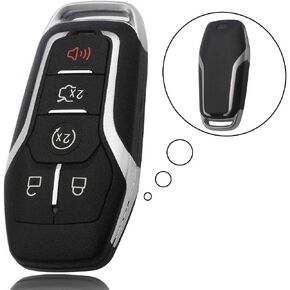 Keyless Entry Key Fob Case Shell for Ford Edge Explorer Mustang Fusion 2015 2016 2017 (M3N-A2C31243300) 5 Button in Saudi Arabia