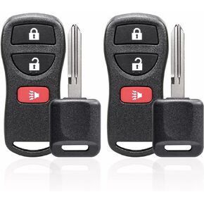 ADAURIS Keyless Repalcement Key Fob Entry Remote with Key Control, Fits for Nissan Armada Frontier NV ompatible with KBRASTU15, CWTWB1U733(2 Pack) in Kuwait
