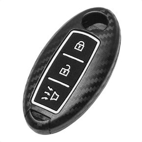 TANGSEN Key Fob Case Compatible with INFINITI EX35 EX37 FX35 FX37 FX45 FX50 Q70 QX70 QX50 for NISSAN 370Z ARMADA CUBE JUKE LEAF MURANO PATHFINDER QUEST ROGUE TITAN VERSA 3 Button Keyless Entry Remote