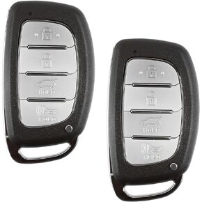 2x Keyless Option Remote Key Fob Smart 4btn for Hyundai Tucson (95440-D3100, TQ8-FOB-4F07)