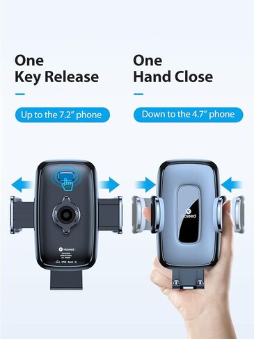 حامل هاتف السيارة العالمي VICSEED [حماية نهائية من السيليكون] حامل هاتف طويل الذراع لتركيب الهاتف على لوحة القيادة والزجاج الأمامي للسيارة بدون استخدام اليدين وحامل الهاتف الخلوي متوافق مع جميع الهواتف in Kuwait