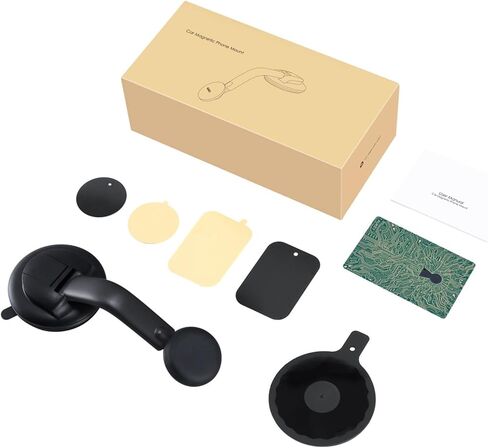 حامل هاتف للسيارة 360 درجة، حامل هاتف HD C49، رمادي (أسود) in Kuwait