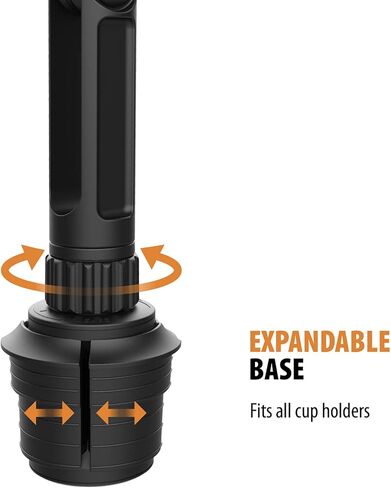 حامل الهاتف المغناطيسي ToughTested - يتميز بذراع قابل للتعديل | قاعدة قابلة للتوسيع - متوافقة مع iPhone وAndroid in Kuwait