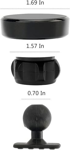 Bwen Car Phone Holder Mount Custom Fit for Mazda Mazda3 2019-2021, Handy 360° Adjustable Magnetic Windshield Phone Holder, Car Dashboard Mount Compatiable with iphone,Samsung ect All Smartphones. in Kuwait