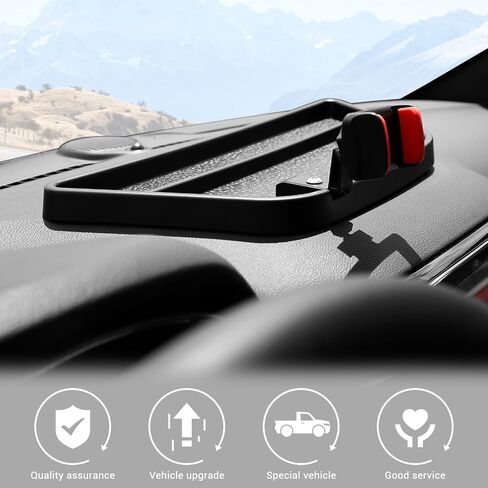 Jimen for Grand Cherokee Phone Holder, Center Console Dash Tray Cell Phone Mount Compatible with Jeep Grand Cherokee 2011-2020 in Saudi Arabia