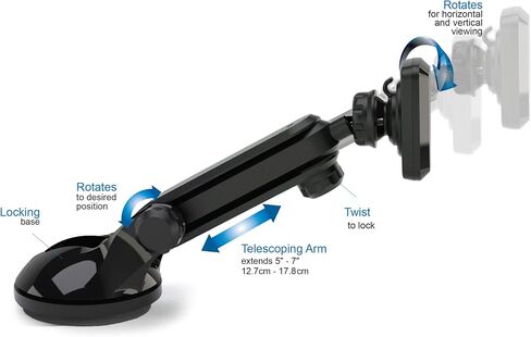 Magnetic Dash Mount Phone Holder, 24500 in Kuwait