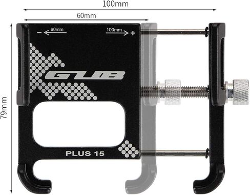 حامل موبايل للدراجة النارية والدراجة النارية مصنوع من خليط معدني من الالومنيوم متوافق مع ايفون 11 برو ماكس وجالكسي اس 20 واس 10 مع حافظة جوال سميكة in Kuwait