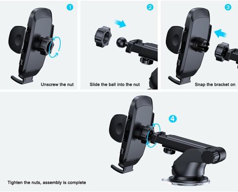 szyuchen Car Cell Phone Holder Mount for Honda Civic Accord CRV HRV Pilot Passport Odyssey Element Insight Fit Ridgeline LX EX EXL Si Hatchback Sport Hybrid Touring Accessories Cellphone Mobile Stand in Saudi Arabia