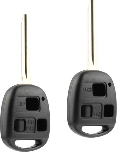 حافظة ووسادة عن بعد للدخول بدون مفتاح من Key Fob تناسب 1998-2007 Toyota Land Cruiser / 2008-2009 Toyota FJ Cruiser (HYQ1512V، 89070-60090)، مجموعة من 2 in Kuwait