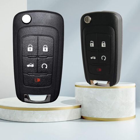 5 أزرار فليب مفتاح Fob يناسب 2010-2017 بويك آلور إنكور لاكروس ريجال فيرانو شيفي كامارو كروز إكوينوكس إمبالا سونيك جي ام سي التضاريس بدون مفتاح OHT01060512 in Kuwait