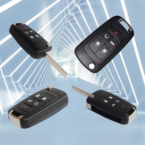 5 أزرار فليب مفتاح Fob يناسب 2010-2017 بويك آلور إنكور لاكروس ريجال فيرانو شيفي كامارو كروز إكوينوكس إمبالا سونيك جي ام سي التضاريس بدون مفتاح OHT01060512 in Kuwait