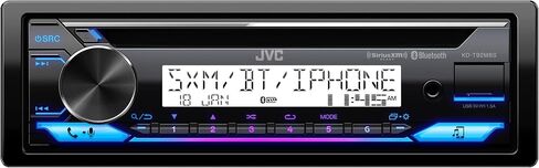 JVC KD-T92MBS Marine Rated Car Stereo with Bluetooth, Front USB, AUX, Amazon Alexa, SirusXM Radio Ready, Hi-Power Amplifier, High Contrast Screen in Saudi Arabia