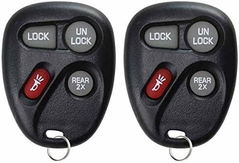 KeylessOption Keyless Entry Remote Control Car Key Fob Replacement for 15732805 (Pack of 2) in Kuwait