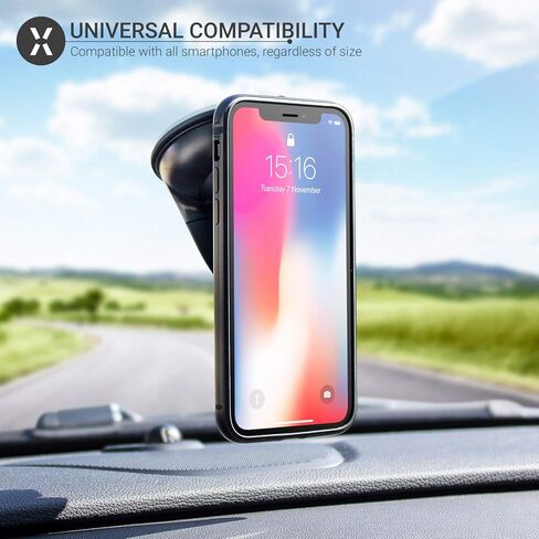 حامل هاتف السيارة المغناطيسي من أوليكسار لزجاج السيارة أو لوحة القيادة - (ملصقات مغناطيسية لتقديم الهاتف) - قوي وسهل الاستخدام - حامل سيارة أوليكسار - عالمي in Kuwait